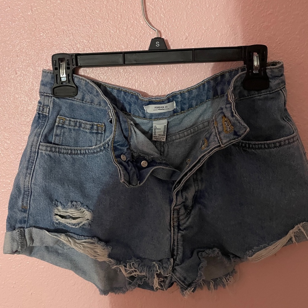 jean shorts